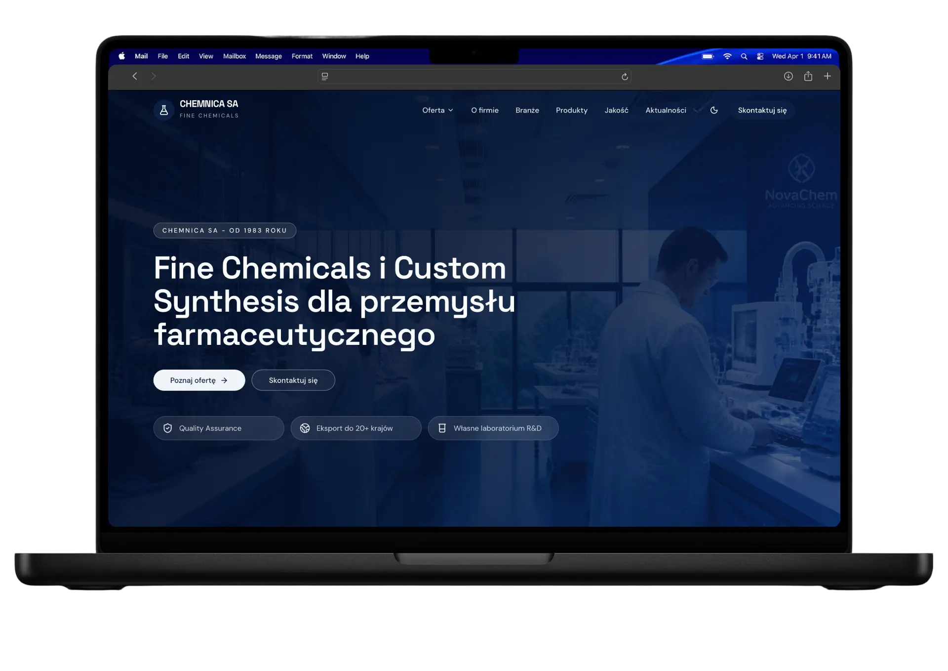Realizacja 3 — strona internetowa wykonana przez Stronnica